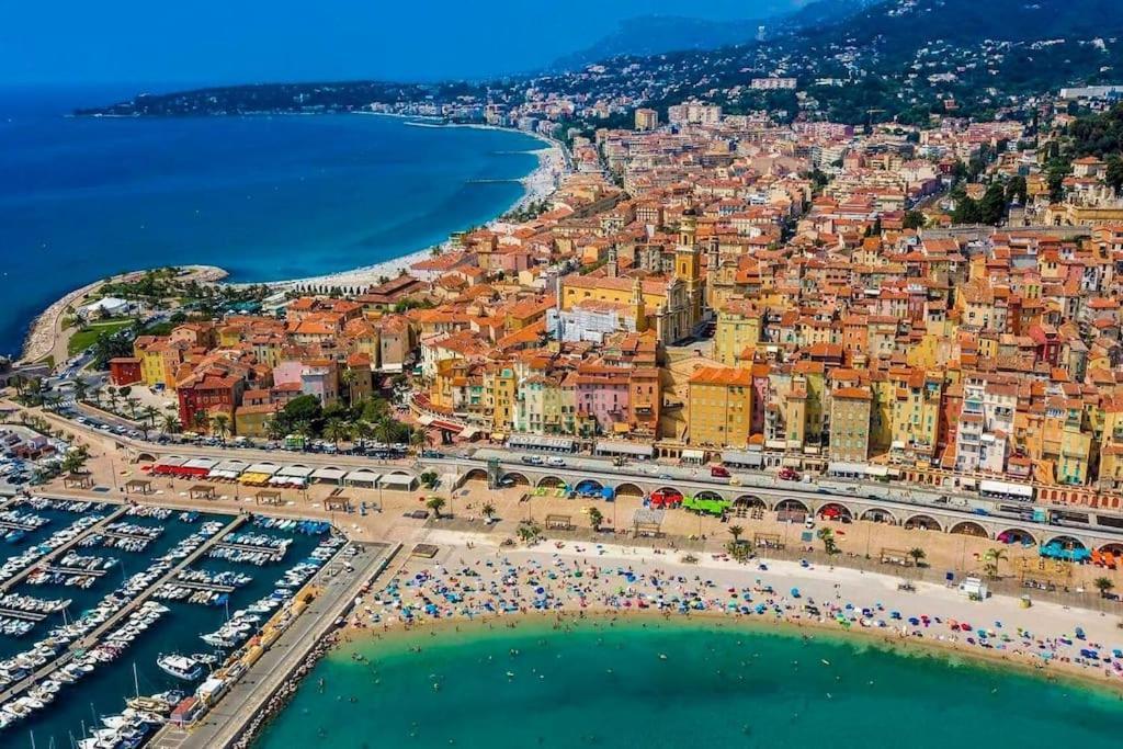 Loft Studio Avec Mezzanine, Limitrophe Monaco โรกบรูน-กัป-มาร์แต็ง ภายนอก รูปภาพ